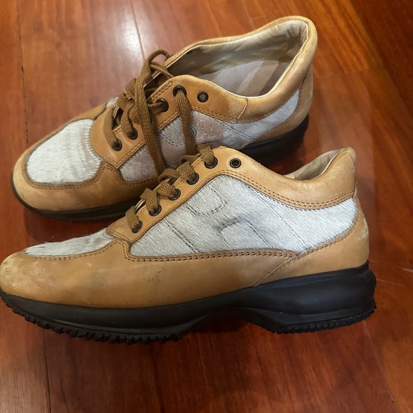 Vintage Hogan furry sneakers size 37 - so fun! - Picture 2 of 7